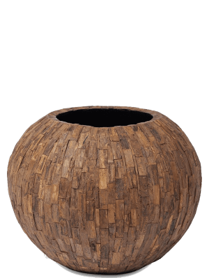 
                  
                    Round Bowl Cemani — Hauteur: 40 Diametre: 50 Ouverture: 28 cm
                  
                