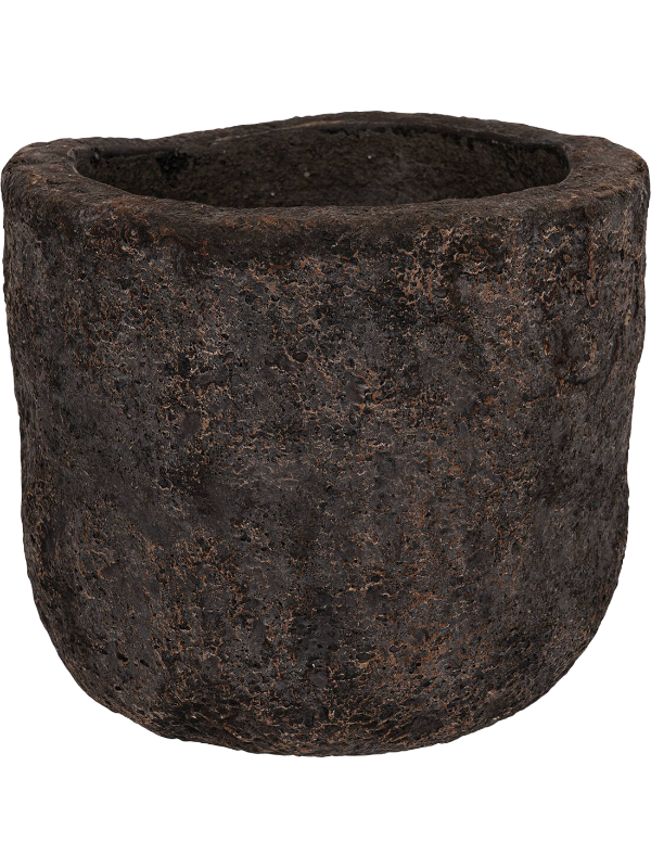 
                  
                    Pot Limestone Hollow H 30 cm - Ø 35,5 cm Brun Fossil Dark — Pottery Pots
                  
                