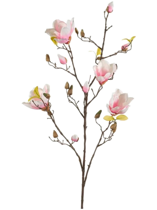 Branche magnolia fleurie Artificiel