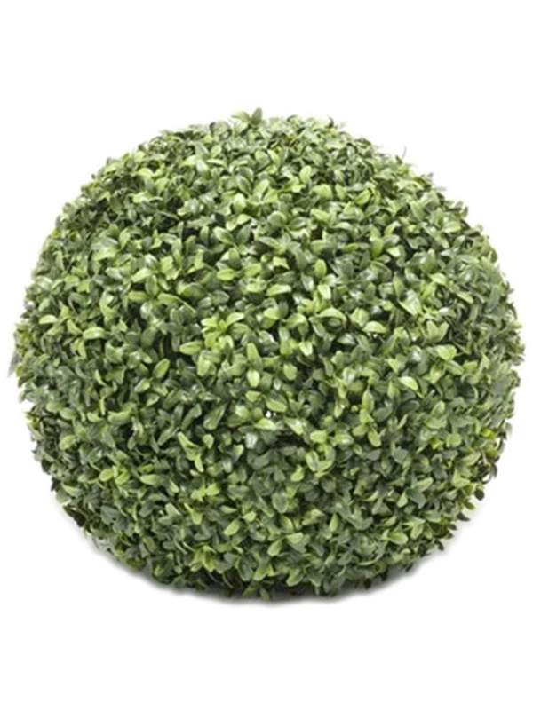 Buxus boule artificiel.