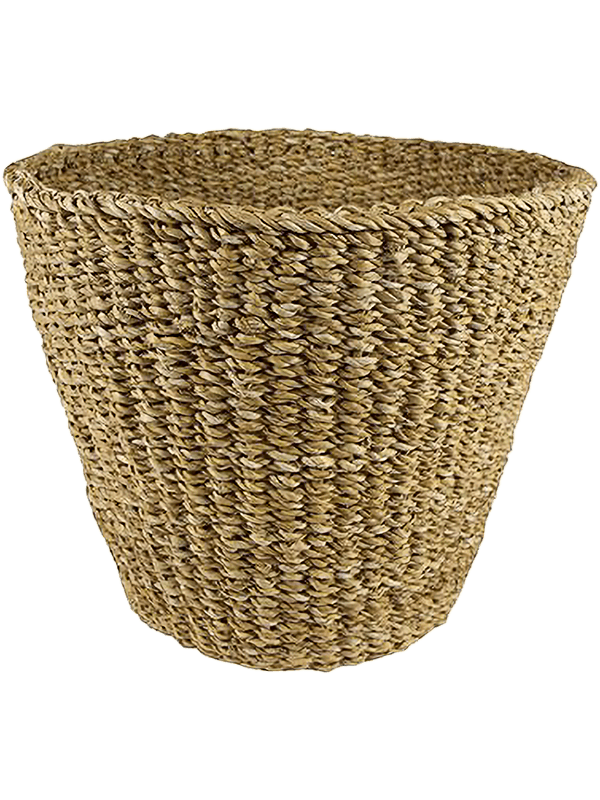 
                  
                    Cache-pot Jip Ter Steege naturel tressé, hauteur 29 cm et diamètre 33 cm
                  
                