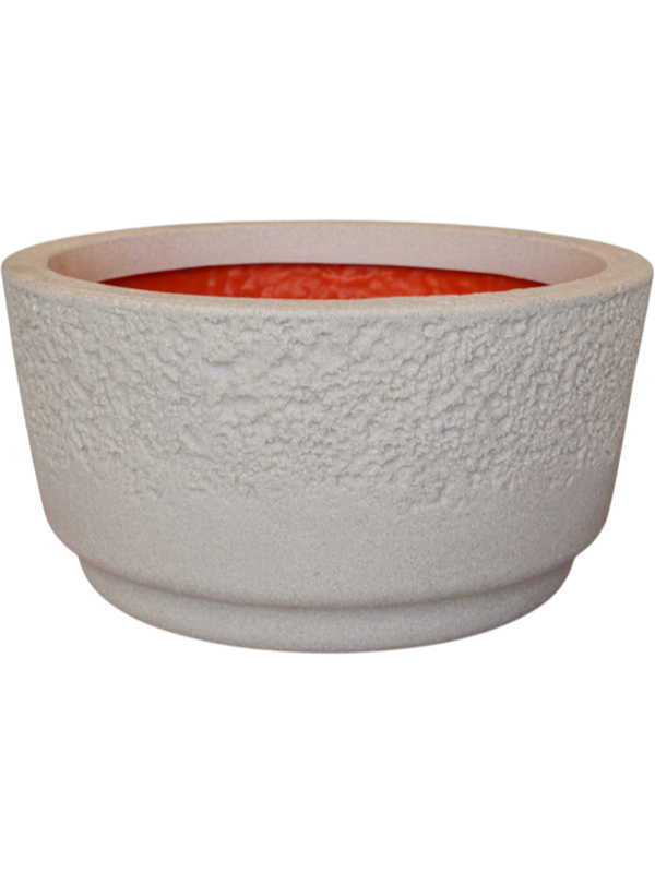 Coupe Capi Beach Scale Pebble, diamètre 39 cm, texture minérale rugueuse, référence 6CAPBK018