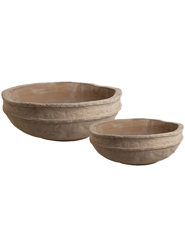 Ensemble de 2 coupes Terra cotta Reed