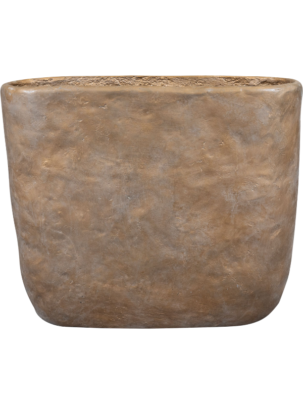 
                  
                    Jardinière Joel Ter Steege cuivre en céramique, longueur 36 cm, largeur 13 cm, hauteur 30 cm, référence 6PTR77488.
                  
                