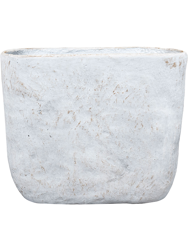 
                  
                    Jardinière Joel Ter Steege ivoire en céramique, longueur 36 cm, largeur 13 cm, hauteur 30 cm, référence 6PTR77486.
                  
                
