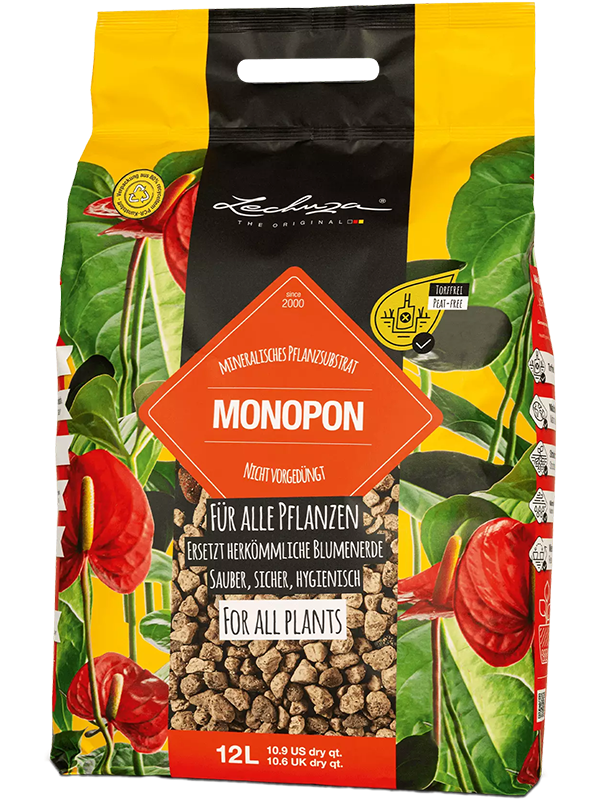 
                  
                    Lechuza Mono Pon, substrat minéral sans tourbe en sac de 12 litres
                  
                