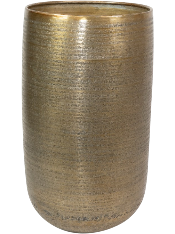 
                  
                    Pot haut Rowen aluminium Or H62 Ø38 cm — 6ROWG917B
                  
                