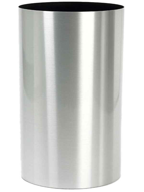 
                  
                    Pot Alure Pilaro en aluminium brossé laqué — H60 Ø30 — 6SALG3060
                  
                