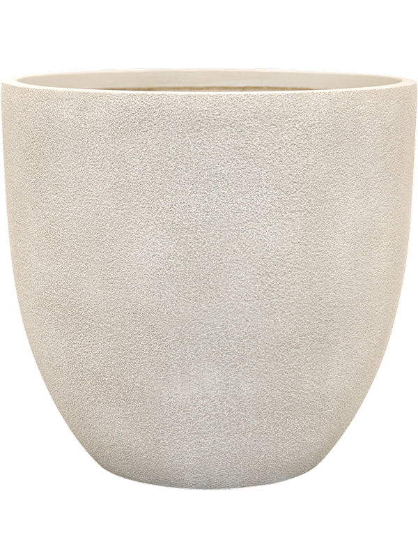 
                  
                    Pot Antwerp Planter beige, silhouette galbée en fiberclay
                  
                