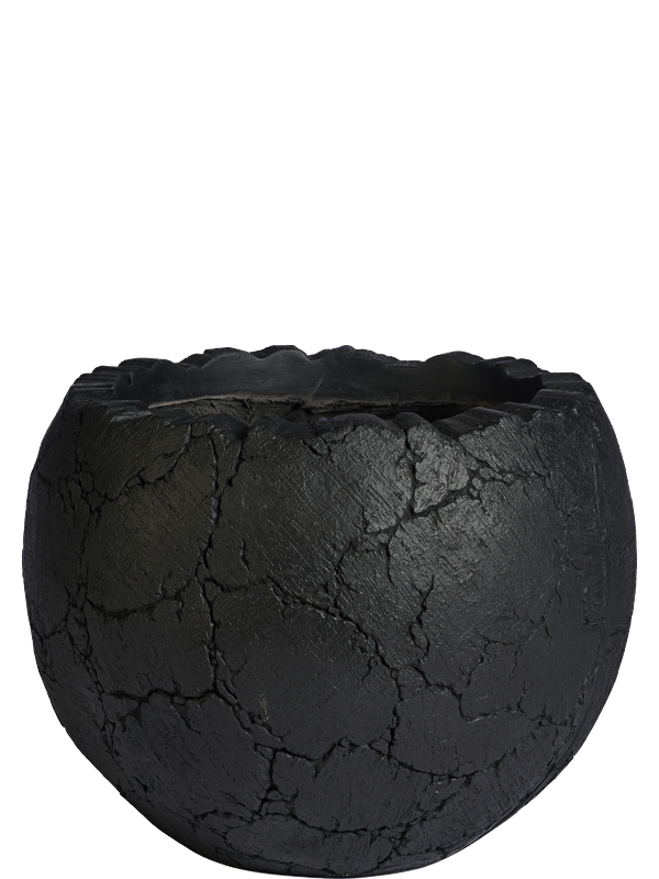 
                  
                    Pot coupe Argilla Plantinum noir – H38,5 Ø50 cm – 6ARGB0010 – NATURA
                  
                