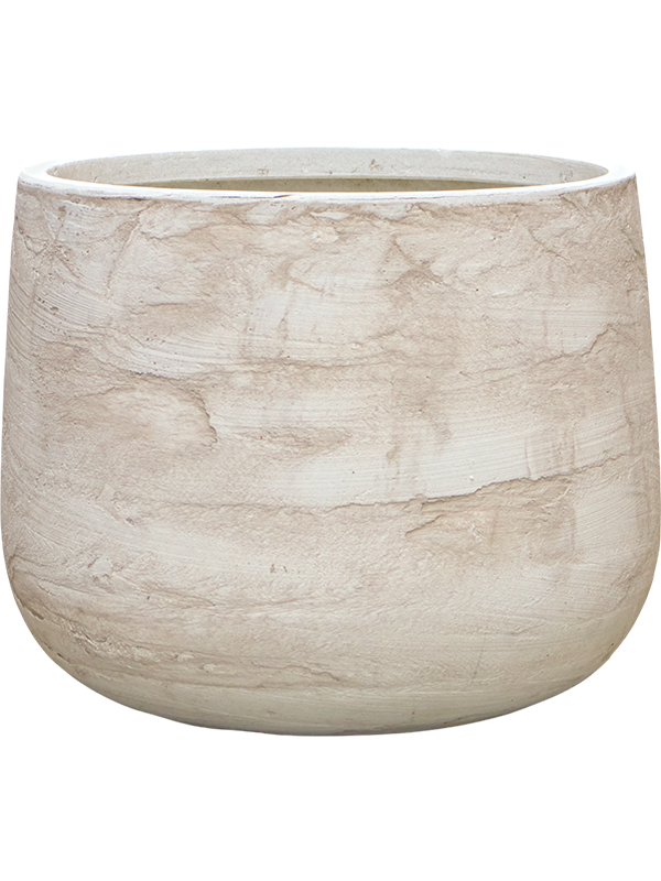 
                  
                    Pot BAQ Algar Darcy blanc, diamètre 55 cm, composite à finition rugueuse
                  
                