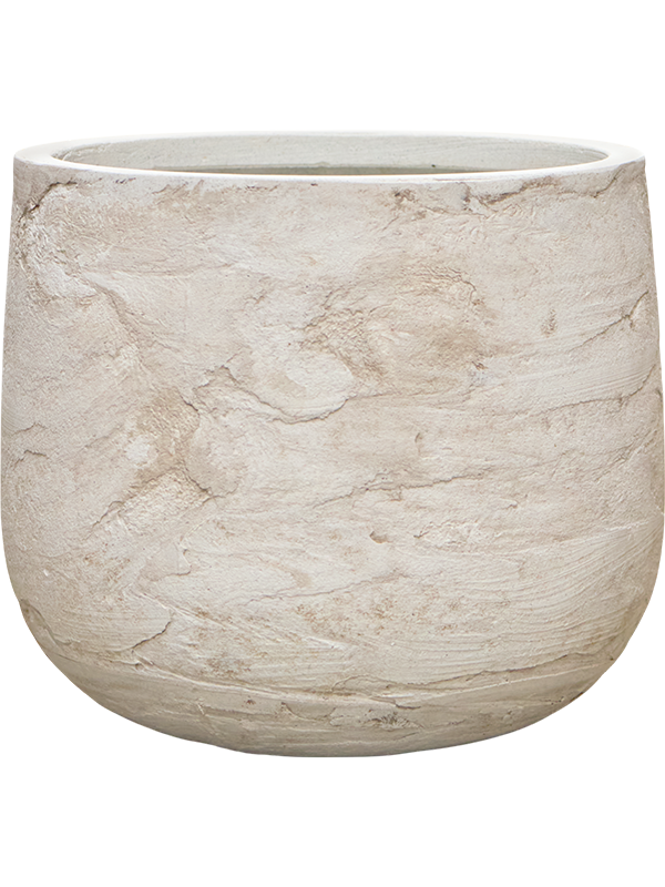
                  
                    Pot BAQ Algar Darcy blanc, diamètre 34 cm, composite à finition rugueuse
                  
                