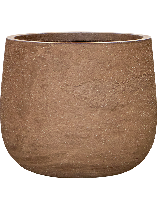 
                  
                    Pot BAQ Algar Darcy marron, diamètre 34 cm, composite à finition rugueuse
                  
                