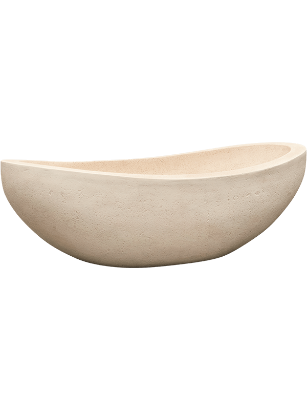 
                  
                    Jardinière BAQ Polystone Plain Boat Naturel, longueur 68 cm, hauteur 18 cm
                  
                