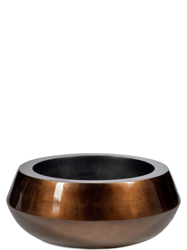 
                  
                    Pot Plantinum coupe Bordo Bronze Hauteur: 25 Diametre: 60 Ouverture: 42 – 6BORA0004 – NATURA
                  
                