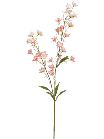 Fleur Buttercup artificielle rose 85 cm
