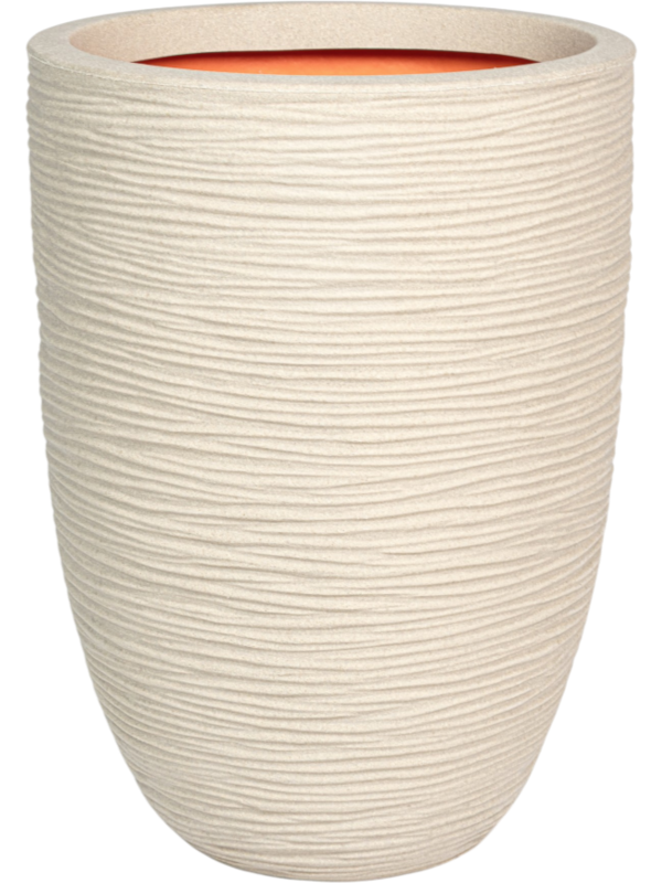 
                  
                    Pot Capi Roots Rib Élégant Pebble, Ø 46 × H 58 cm, texture striée
                  
                
