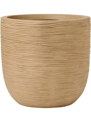 
                  
                    Capi Roots Rib Pot Boule Beige, diamètre 35 cm, texture striée
                  
                