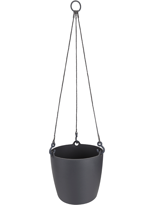 Pot Elho Brussels Anthracite H18 Ø22 – 6ELHBRHBA – NATURA