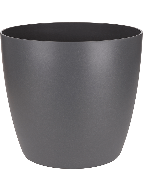 Mini pot Elho Brussels Anthracite H6 Ø7 – 6ELHBRM7A – NATURA