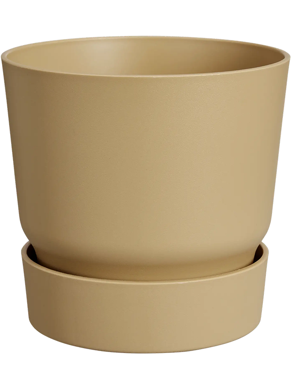 
                  
                    Pot Elho Greenville Rond Beige Golden Sand H17 Ø18 – 6ELHGR189 – NATURA
                  
                