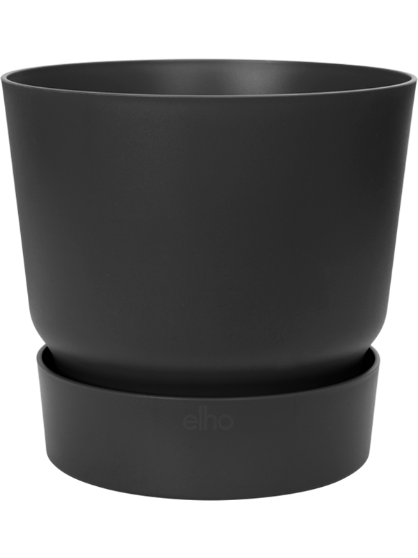 
                  
                    Pot Elho Greenville Rond Noir Living H50 Ø55 – 6ELHGR55B – NATURA
                  
                