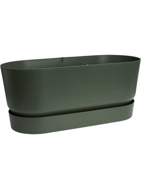 Jardinière Elho Greenville Vert Leaf H34 L80 l35 – 6ELHGR352 – NATURA
