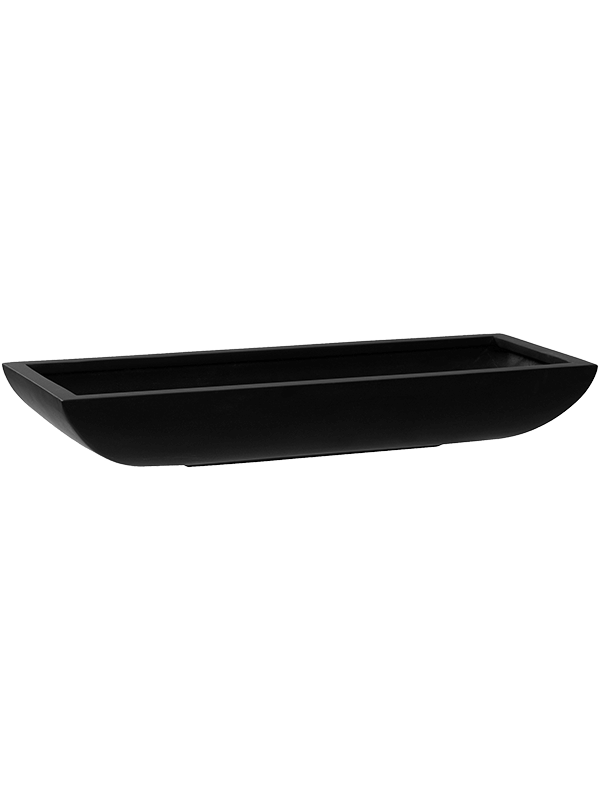 
                  
                    Jardinière basse Fiberstone Pandora Noir mat, longueur 64 cm — 6FSTMBP09
                  
                