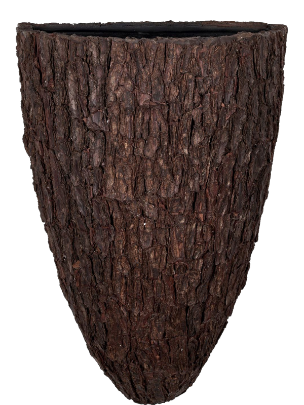 Pot Plantinum Wall Planter Bark – H35 Ø28 cm – 6BOSA2845