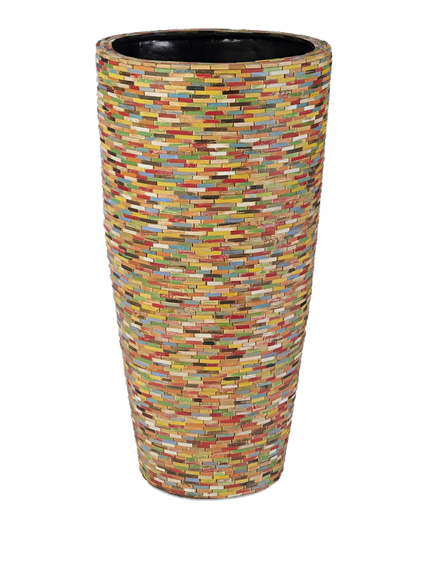 
                  
                    Pot Plantinum Caribbean Vase multicolore H75 Ø39 – 6CARA5390
                  
                