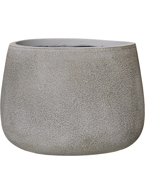 
                  
                    Pot Antwerp Darcy gris brun en fiberclay fait main, diamètre 34 cm et hauteur 24 cm
                  
                