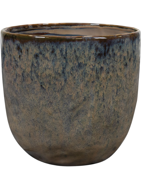
                  
                    Pot Brian Ter Steege Marrakesh, céramique émaillée, hauteur 20 cm, diamètre 21 cm
                  
                