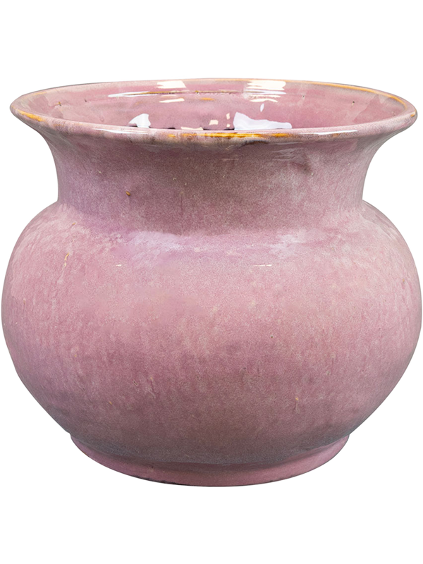 
                  
                    Pot Vivi Ter Steege mauve, silhouette arrondie, hauteur 25 cm, diamètre 30 cm
                  
                