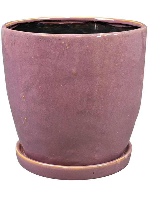 
                  
                    Pot Vivi avec soucoupe Ter Steege mauve, hauteur 16 cm, diamètre 17 cm
                  
                