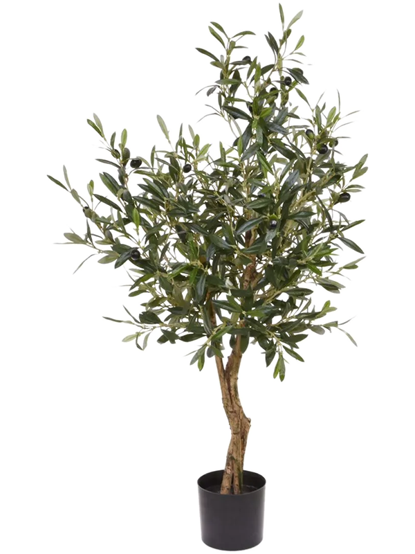 
                  
                    Olivier Deluxe artificiel 95 cm, feuillage vert, pot 13/12 cm — 8DP135109
                  
                