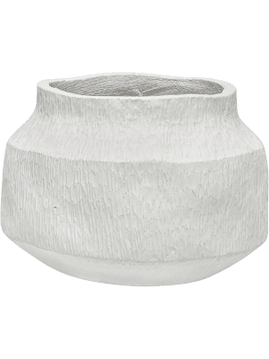 
                  
                    Pot Organic Flow Low S Cloud White en fibrociment
                  
                