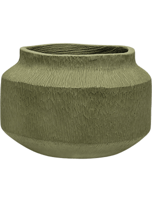 
                  
                    Pot Organic Flow Low S Moss Green en fibrociment
                  
                