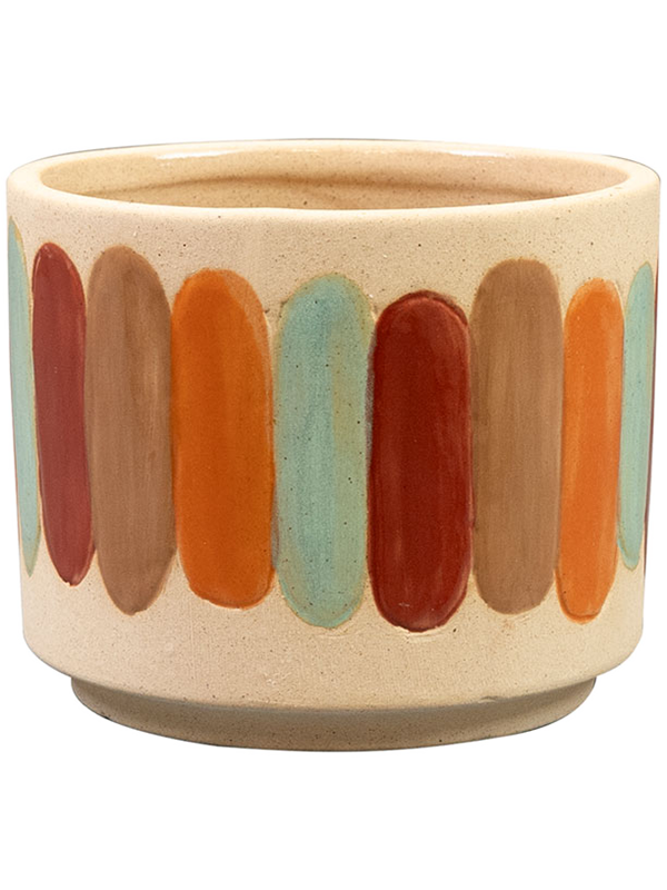 
                  
                    Pot Anna Ter Steege multicolore, hauteur 9 cm, diamètre 11 cm
                  
                