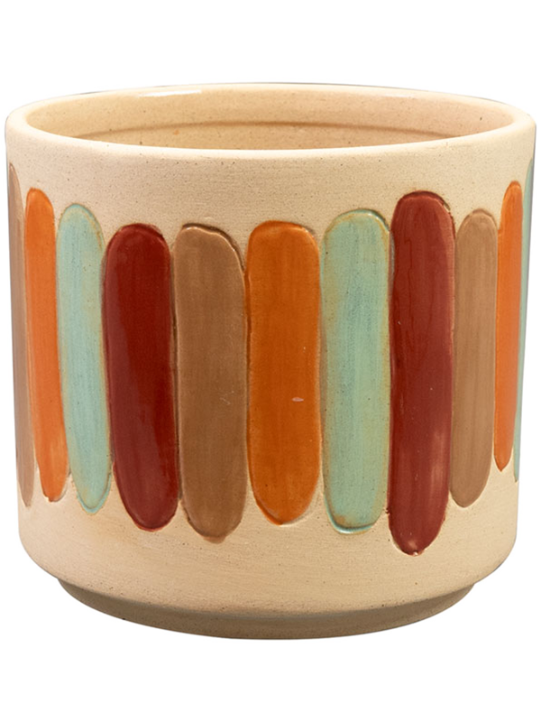 
                  
                    Pot Anna Ter Steege multicolore, hauteur 13 cm, diamètre 14 cm
                  
                