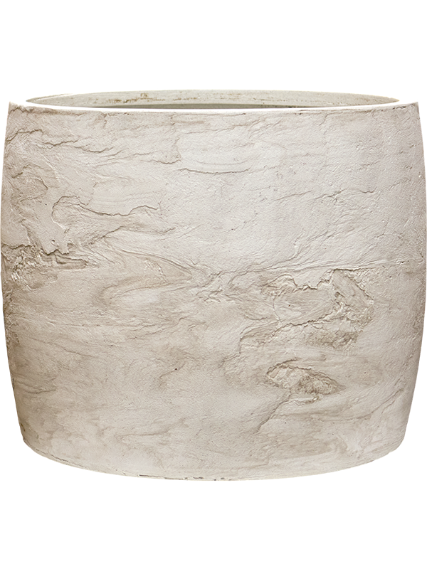 
                  
                    Pot BAQ Algar Barrel blanc, hauteur 48 cm, référence 6AGRWBR76
                  
                