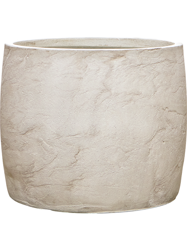 
                  
                    Pot BAQ Algar Barrel blanc, hauteur 40 cm, référence 6AGRWBR77
                  
                