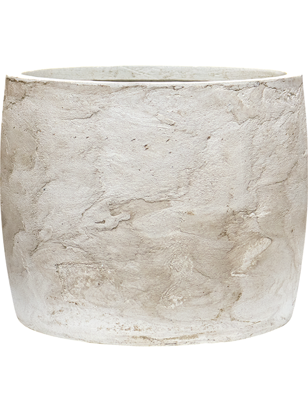 
                  
                    Pot BAQ Algar Barrel blanc, hauteur 33 cm, référence 6AGRWBR78
                  
                