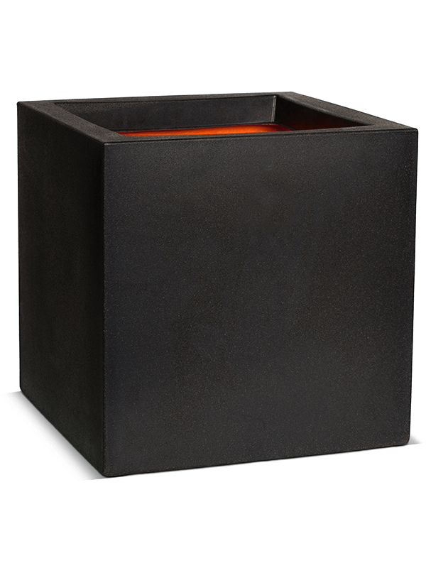
                  
                    Pot Capi Urban Smooth carré noir — hauteur 40 cm — 6CAPTB903
                  
                