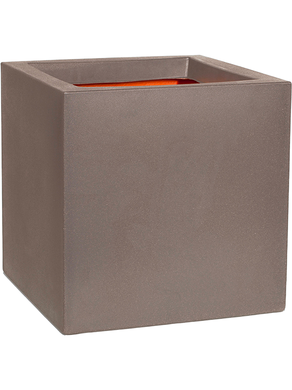 
                  
                    Pot Capi Urban Smooth carré taupe — hauteur 30 cm — 6CAPWTS80
                  
                