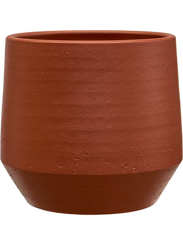 
                  
                    Pot Chakka Gina Da Terre, céramique mate à texture minérale, hauteur 49 cm, diamètre 52 cm, référence 6LIMCHA12.
                  
                