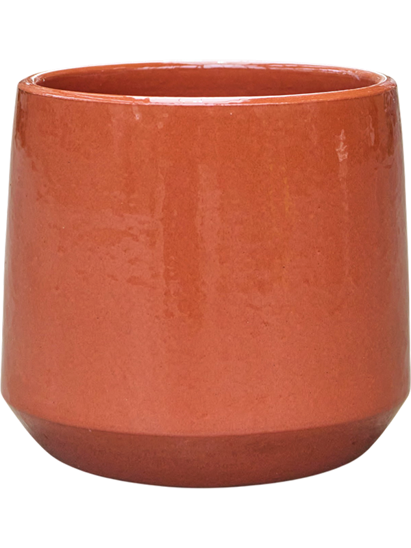 
                  
                    Pot Common Gina Da Rouge brique, céramique émaillée, hauteur 21 cm, diamètre 24 cm, référence 6LIMCOP24.
                  
                