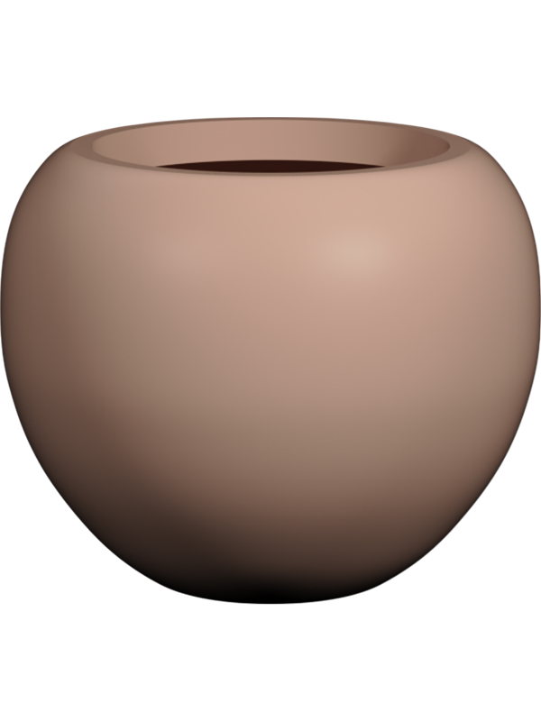 Pot Elemental Stream Rose Powder Pink H37 Ø45 cm — Pottery Pots