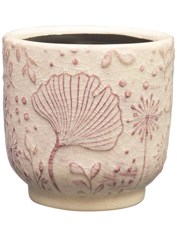 
                  
                    Pot Emilia Ter Steege rose, céramique émaillée faite main, hauteur 8 cm, diamètre 8 cm, référence 6PTR72570.
                  
                