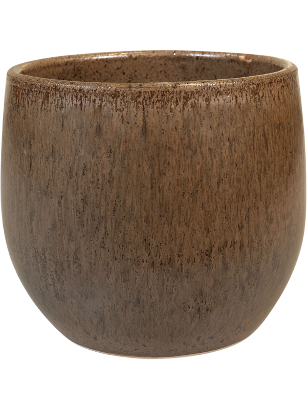 
                  
                    Pot Hailey Ter Steege Café en céramique émaillée, hauteur 20 cm, diamètre 23 cm, référence 6PTR77307.
                  
                