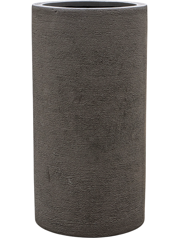 Pot haut BAQ Riven Mast Espresso Brown, hauteur 60 cm, référence 6RVNMEB59